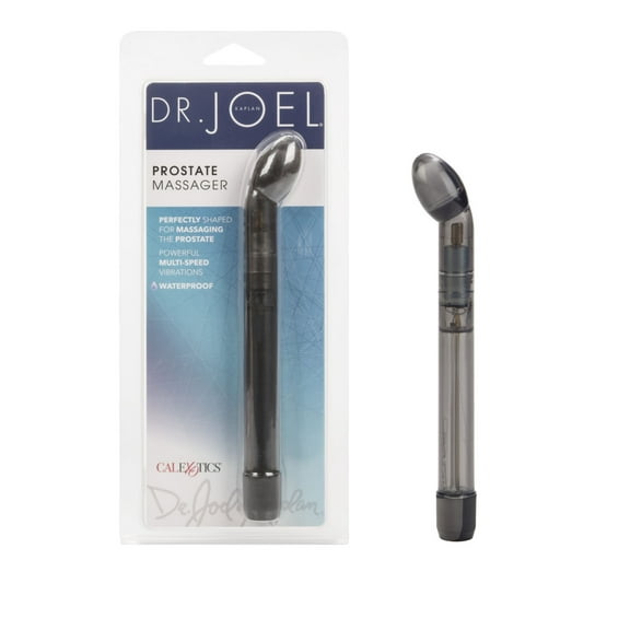 CalExotics Dr. Joel Kaplan Premium Prostate Multi-Speed Massager Vibrator - Smoke