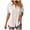 Beige, variant on Womens Plus Size Tops Button Down Roll-Up Short Sleeve Casual Shirts Collared Summer Lightweight Blouse XL-5XL (Beige, XL)