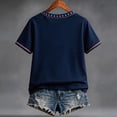 thumbnail image 5 of 9/11 25th Anniversary Shirt Womens WE Will Never Forget Tee Shirts | Lightweight Fabric, V Neck Short Sleeve Tops, American Flag, 2001-2026 25Th Anniversary Tops, Patriotic Honor Tee Shirt,XL, 5 of 5