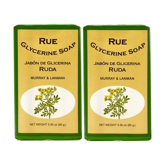 Lenman & Kemp Rue Glycerine Soap Ruda 3.35oz (Pack of 2)