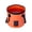 Orange, variant on 5/3.2 Gallon Foldable Car Wash Bucket Cleaning Bucket for Fishing, Camping, Gardening, Storage, Portable Wash Basin for RV Household Essentials & Outdoor Supplies(Blue)