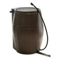 thumbnail image 2 of FCMP Outdoor 50-Gallon BPA Free Home Rain Water Barrel, Brown (4 Pack), 2 of 10