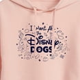 thumbnail image 3 of Disney - Cats & Dogs Cropped Graphic Hoodie, 3 of 5