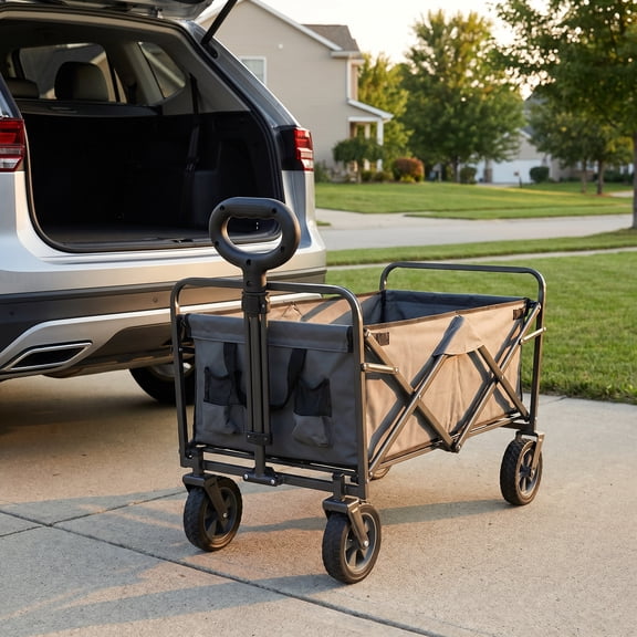 OULII Universal Wagon Cart Handle Extension Lightweight Portable for Carts