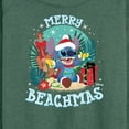 thumbnail image 3 of Lilo & Stitch - Merry Beachmas - Women's Lightweight French Terry Long Sleeve Shirt, 3 of 5
