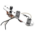 thumbnail image 1 of Placa de control de 3 vías precableada, controles de volumen y tono, accesorio para componentes de guitarra eléctrica, placa de control de carga de, 1 of 10