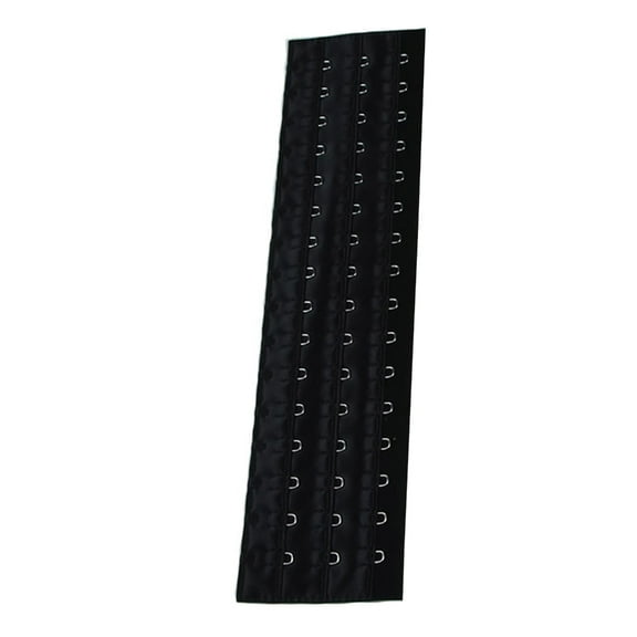 Adjustable Corset Extender Extension with 16/13 Hooks Black/Complexion for Slimming and Shaping Soft and Comfortable
