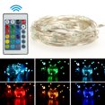thumbnail image 3 of 5M 50LED luces de cadena impermeable al aire libre decoración boda Navidad 16 Leyfeng  luces de cadena, 3 of 7