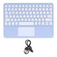 thumbnail image 2 of Computer Keyboards,Touch Wireless Keyboard Round Laptop Keyboard Touch Wireless Keyboard Versatile Functionality, 2 of 9