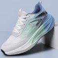 thumbnail image 2 of Gradient Color Breathable Running Shoes, Lightweight Athletic Sneakers for Men & Women, 2 of 6