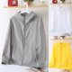thumbnail image 4 of Women Men Sun Protection Jacket Ultralight Thin Long Sleeve Ice Silk Cardigan, 4 of 8