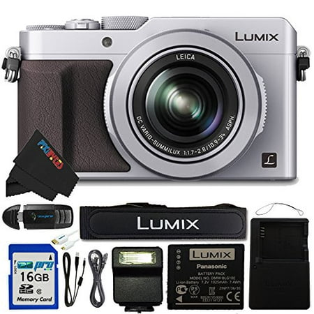 Panasonic PANLX100SL-16GB4PC 16.8 Digital Camera with Optical Image Stabilized Zoom and 3