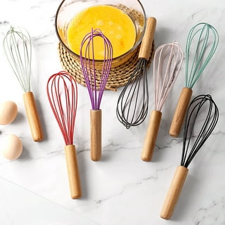 Flat Whisk, Walfos 11'' Silicone Flat Whisks for Sauce/Gravy Blending  Beating Stirring and Kitchen Cooking