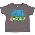 thumbnail image 3 of Inktastic Rugby Player in Training Boys or Girls Toddler T-Shirt, 3 of 5