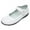 Z1-White, variant on BOBOGOJP Dress Shoes for Girls Flats Non Slip for Toddler First Walking Sneaker Soft Sole PU Leather Crib Shoes Wedding Party Princess Dance Shoes Pink for 13