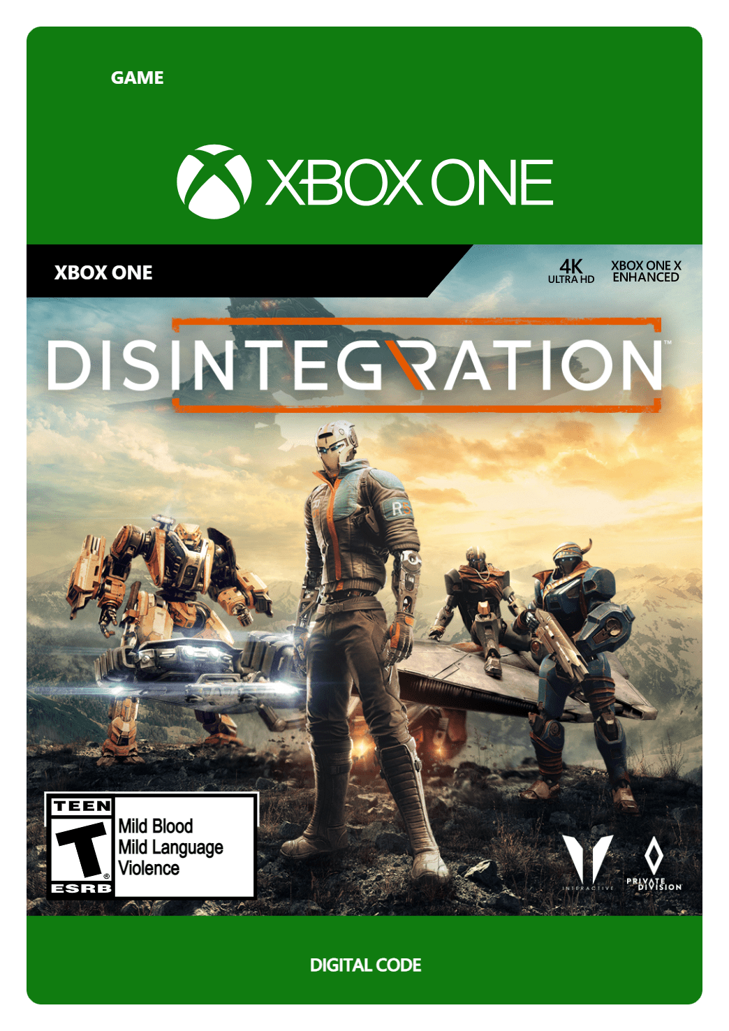 Disintegration Take Two Xbox Digital Download Walmart Com Walmart Com
