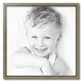 thumbnail image 2 of ArtToFrames 26" x 26" Silver Picture Frame, 26x26 inch Silver Wood Poster Frame (WOM-5023), 2 of 7