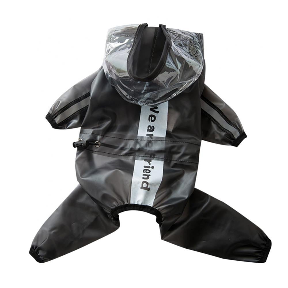 Dog Raincoat Pet Waterproof Rain Jacket 