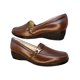 thumbnail image 3 of Zapato de Mujer en Piel Borrego para Pie Diabetico Acojinado Comodo Mocasin Casual Confort Enco Footwear  Casual Hebilla Zapato Piel Borrego confort Color Café, 3 of 6