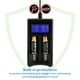 thumbnail image 3 of Recargable inteligente para mayor comodidad Pantalla LCD Cargador de batería USB de doble ranura, 3 of 8