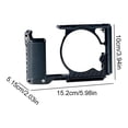 thumbnail image 3 of QENASHAING 6061 Aluminum Alloy Camera Cage, Modular Design DSLR Video Rig with Silicone Grip for Nikon ZR, Lightweight 6 oz Accessory Mounting, 3 of 8