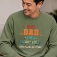 thumbnail image 3 of Jollimate Custom Best Dad Ever Sweatshirt, Custom Father Gift, Dad Birthday Gift, Vintage Dad Sweatshirt, 3 of 6