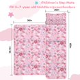 thumbnail image 5 of Pioneer Flower Floral Print Pattern Toddler Nap Mats for Kids Preschool,Sleeping Mat Bag or Kids,Toddler Sleeping Bag,Toddler Nap Mat or Daycare, 5 of 6