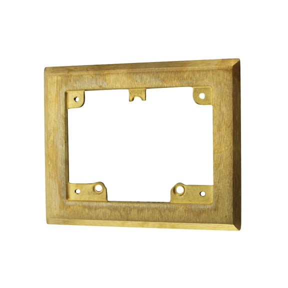 Wiremold Walker Legrand S124B Carpet Plate Flange Flush, Brass
