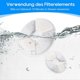 thumbnail image 3 of Cat Fountain Filters Pack of 8 for 2.0 & 3.0 Models, Replacement Filters for 1.85L Cats and Dogs Water Dispenser, 3 of 5