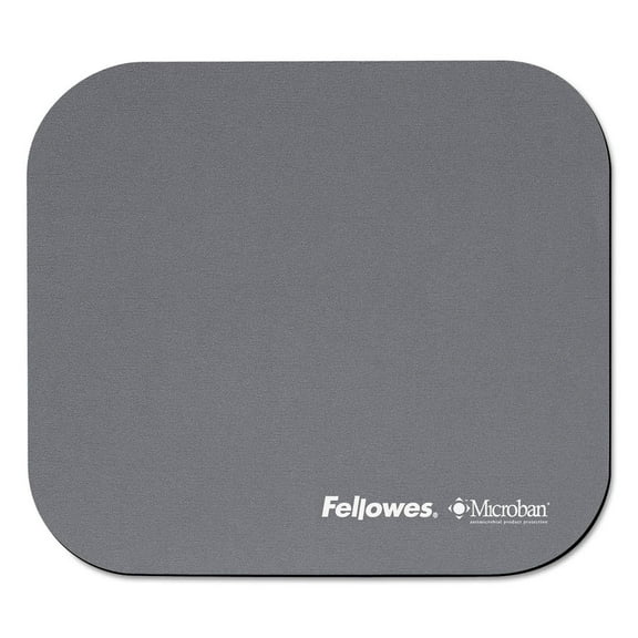Fellowes Microban Mouse Pad - Graphite