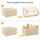 thumbnail image 5 of Cestas de Almacenamiento de Tela para Organizar 3pcs, Cestas Decorativas de Almacenamiento con Asas,Cestas de Tela Organizadoras de Grandes de Plegable para Ropa Juguetes, 36*27*17cm, 5 of 7