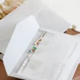 thumbnail image 4 of wholesale 50 Pcs Security-tinted Envelope for Card Greeting Cards Letters Litmus Paper White Envelope, 4 of 5