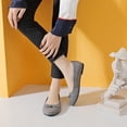 thumbnail image 6 of Veittes Women's Wide Width Flats Shoes - Round Toe Bow Comfortable Casual Ballet Shoes., 6 of 8