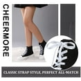thumbnail image 6 of CHEERMORE Women Platform Female Casual Canvas Shoes Adult US 11 Black, 6 of 8