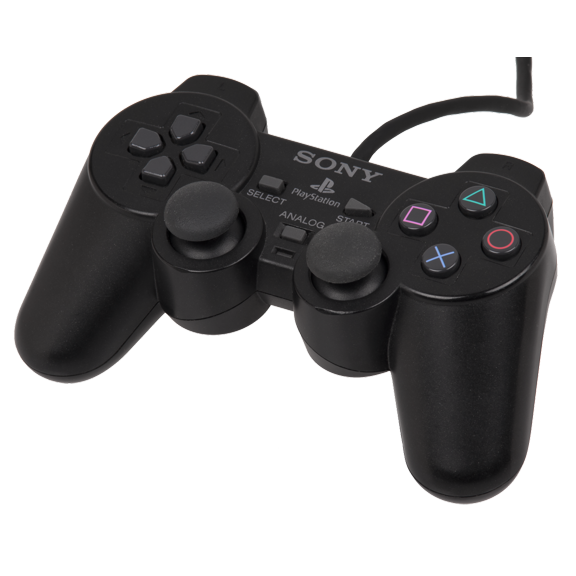 Pre-Owned Sony Dualshock 2 Wired Controller for PlayStation 2 PS2 Black ( :Good)