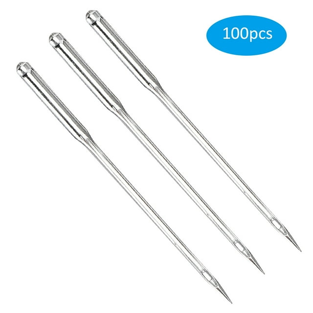 Sewing Machine Needle, Durable Steel Sewing Needle, For DIY Sewing Fabrics Positioning Clothing Cutting Type 11,Type 12,Type 14,Type 16,Type 18