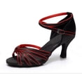 thumbnail image 5 of Venta caliente de zapatos de baile de tango/salón de baile latino para mujer, zapatos de baile profesionales de Salsa con tacón para niñas y mujeres de 5cm/7cm, 5 of 5