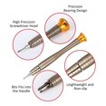 thumbnail image 3 of Spartan Precision Screwdriver Set With Magnetic Tips And Black Leather Bag For Pc Mobile Phone, 3 of 5