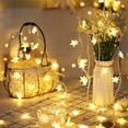 thumbnail image 2 of Snowflake Lights Battery Operated Christmas Decoration, 2 of 5