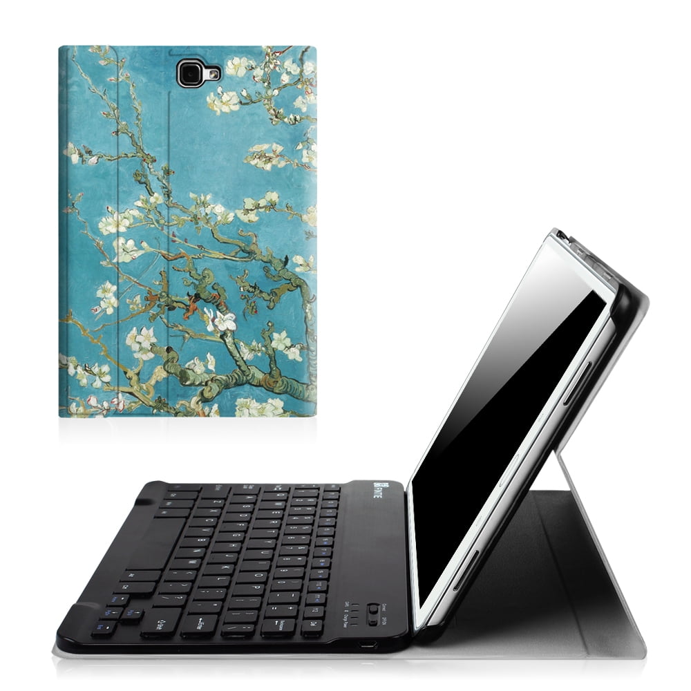 Fintie Keyboard Case for Samsung Galaxy Tab A 10.1 SM-T580 2016 Release Tablet - PU Leather Slim