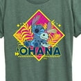 thumbnail image 3 of Disney - Lilo & Stitch - Ohana - Women's Short Sleeve Graphic T-Shirt, 3 of 6
