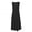 Pink, variant on SHOPESSA Women's 2022 Summer Cotton Casual Solid Color Dresses Sleeveless Round Neck Bohemian Mid-Length Sundresses
