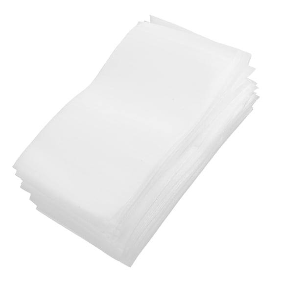 Milisten 200Pcs White Foam Wrap Sheets for Packing Electronic Devices Shockproof Protective Cushioning Material