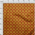 thumbnail image 3 of oneOone Velvet Gamboge Yellow Fabric Geometric Quilting Supplies Print Sewing Fabric By The Yard 58 Inch Wide, 3 of 5