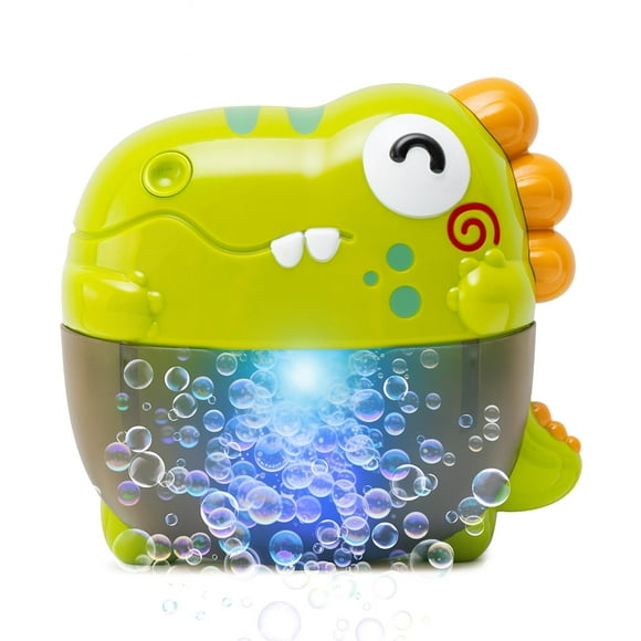 Máquina de baño de burbujas Atlasonix Dinosaur con luces y música