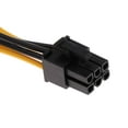 thumbnail image 4 of MERIGLARE 2Pcs PCIe 6 Pin to PCIe 6 Pin Graphics Card Power Adapter Extension, 4 of 9