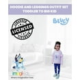 thumbnail image 2 of Bluey Bingo Toddler Girls Fleece Hoodie and Leggings Outfit Set Toddler to Big Kid, 2 of 5