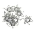 thumbnail image 2 of simhoa 10 Pieces Filigree Flower Pendants Blanks Base 10mm Settings Tray Jewelry, 2 of 8