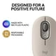 thumbnail image 5 of Ratón inalámbrico Logitech POP con emojis personalizables - Mist, 5 of 9
