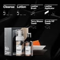 thumbnail image 2 of CARPRO Skincare Leather Kit: Car Leather Cleaner, Leather Conditioner, Brush & Towel - Clean and Condition All Types of Leather - Prevent Car Leather Seats from Fading, Cracking & Drying Out, 2 of 9